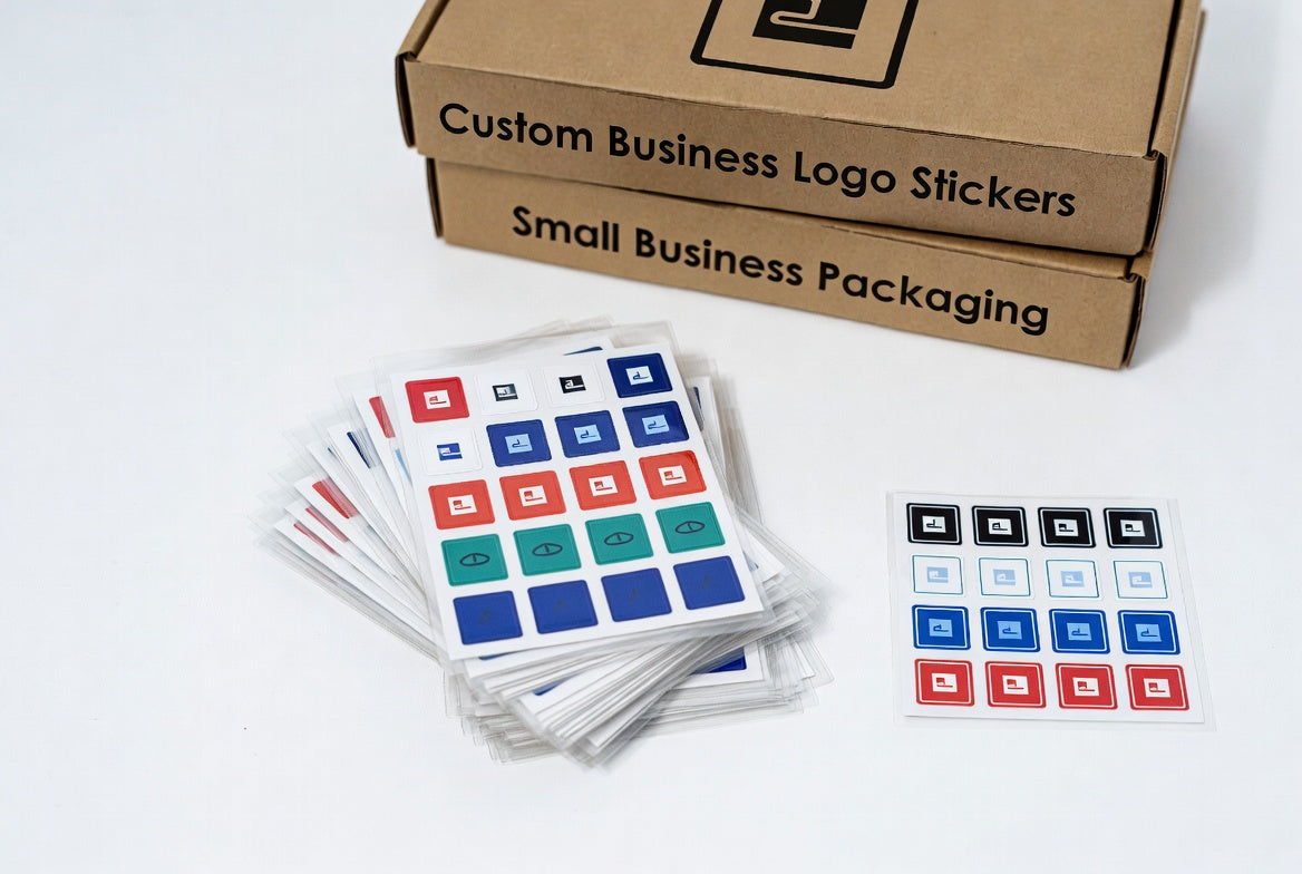 Custom Business Logo Stickers