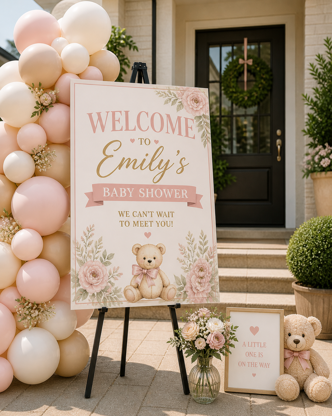 Event Enhancement Bundle - Welcome Sign | Balloons | Props | Easel