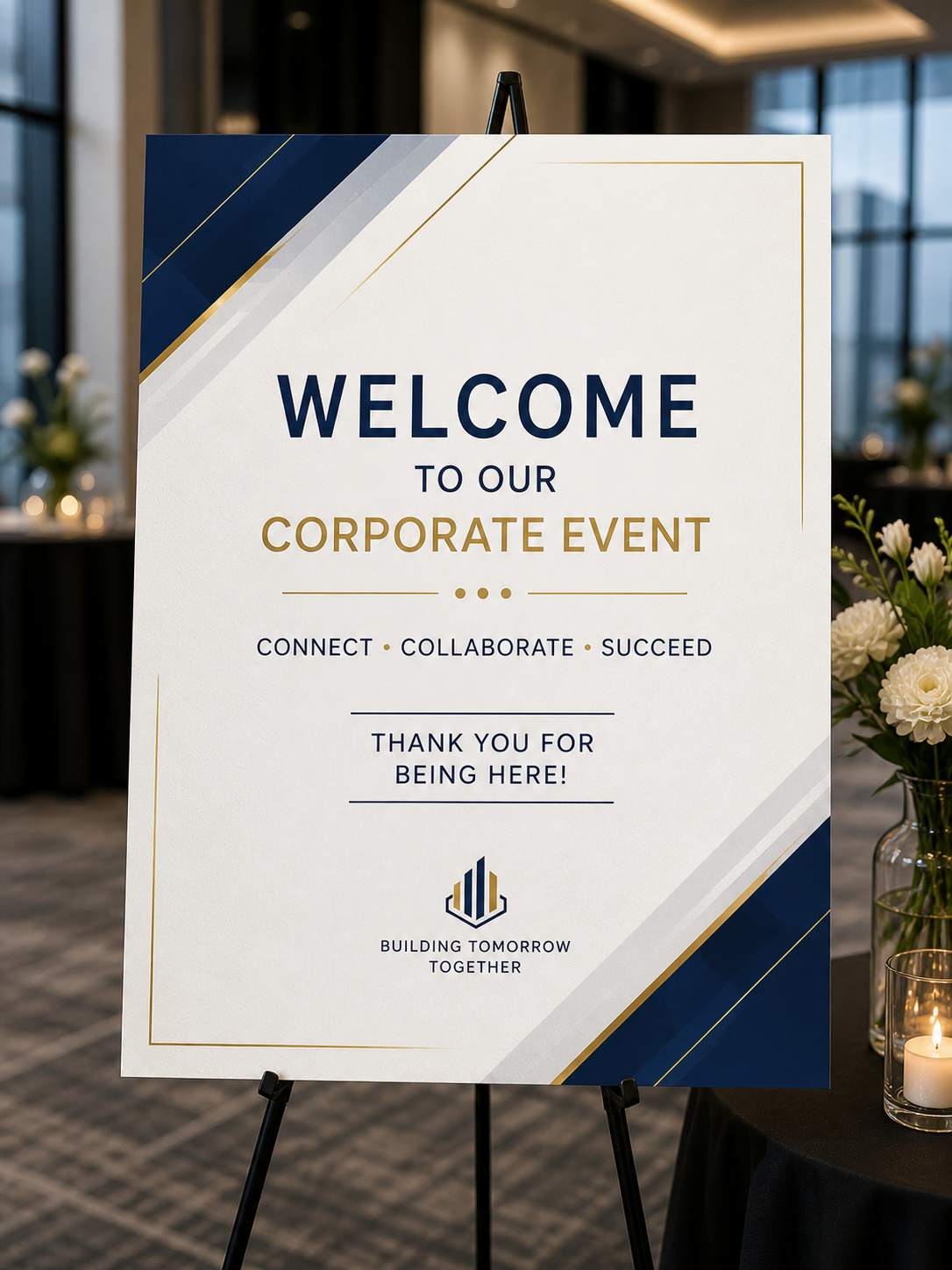 Custom Welcome Sign | Custom Event & Business Signage