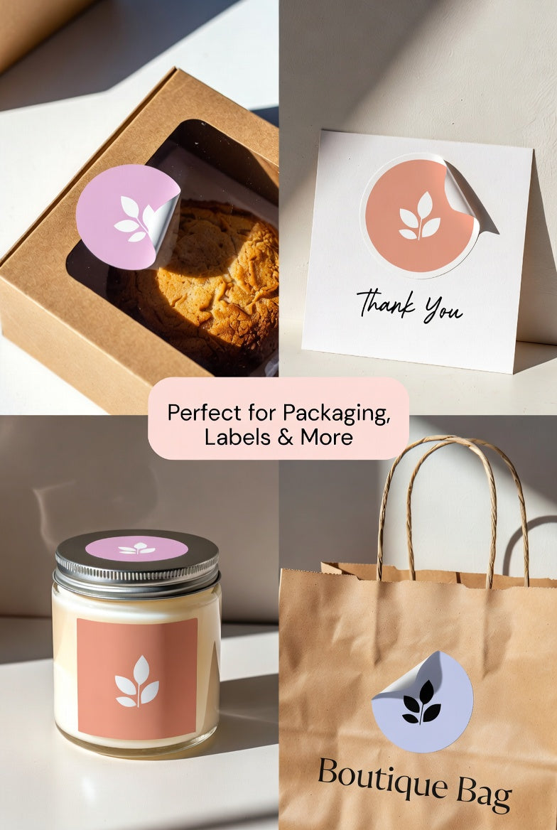 Custom Business Logo Stickers