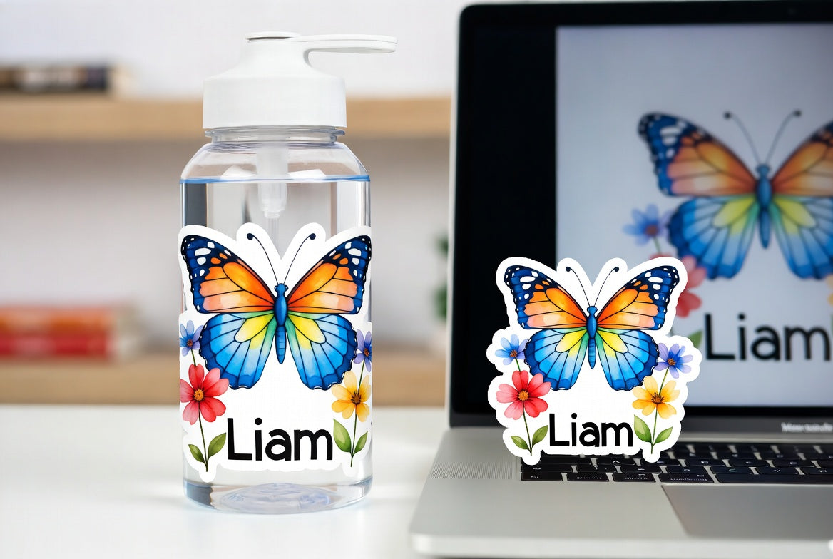 Kids Drawing Into Stickers