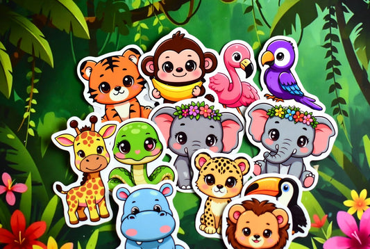 Custom Party Favor Sticker Packs