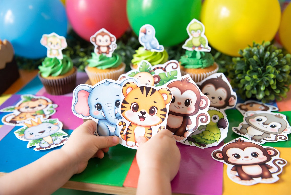 Custom Party Favor Sticker Packs