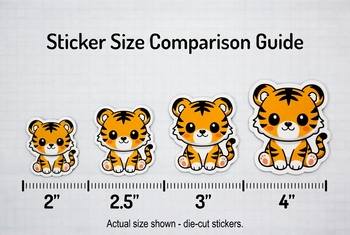 Custom Party Favor Sticker Packs