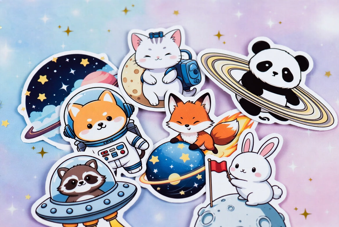 Custom Party Favor Sticker Packs