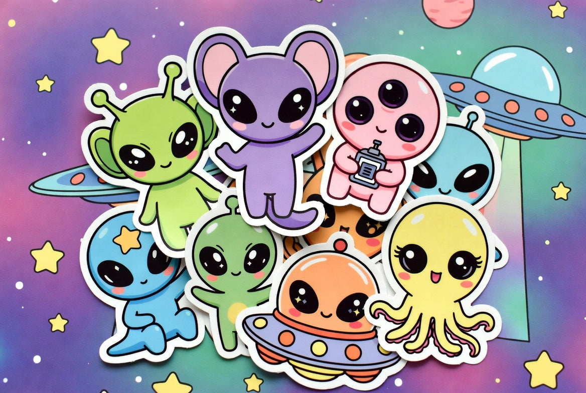 Custom Party Favor Sticker Packs